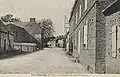 La route du Grand-Fougeray vers 1930 (carte postale).