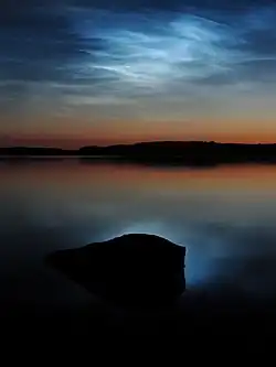 Au-dessus du lac Saimaa.