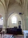 1re&nbsp;travée, élévation sud.