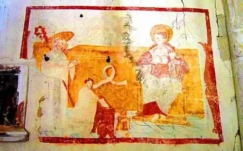 Fresque murale (XVe&nbsp;siècle, classée)