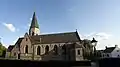 L'église Saint-Ursmer de Nokere (Flandre-Orientale).