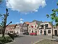 Nootdorp, vue sur la rue: de Dorpsstraat