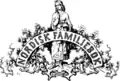 Illustration de la couverture de l'édition 1878-1899 de l'encyclopédie suédoise Nordisk familjebok.