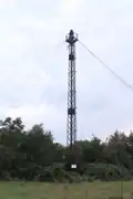 Mât nord du fil guide est