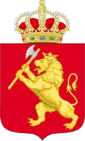 Armories de Charles XV utilisées en Norvège