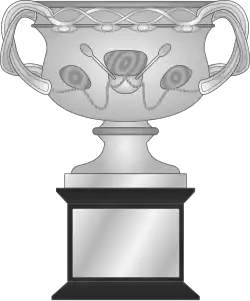 Représentation de la Norman Brookes Challenge Cup.