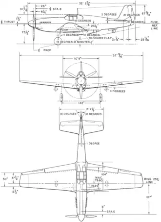 vue en plan de l’avion