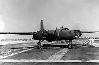 Vue de l'avion.