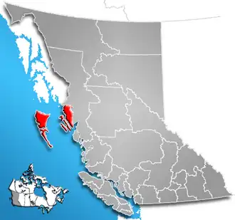 Localisation de District régional de North Coast