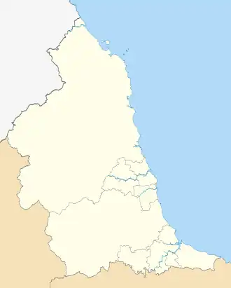 (Voir situation sur carte : Angleterre du Nord-Est)