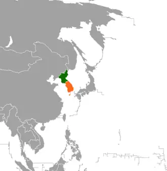 Corée du Sud et Corée du Nord