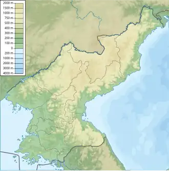 (Voir situation sur carte : Corée du Nord)