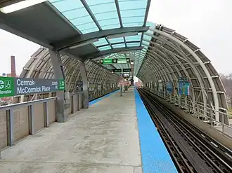 Image illustrative de l’article Cermak-McCormick Place (métro de Chicago)