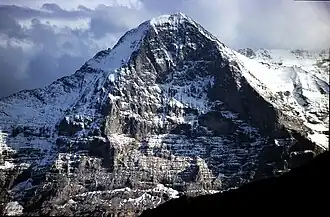 Face nord de l'Eiger, Berne.