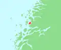 Localisation de l'île