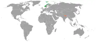Népal et Norvège