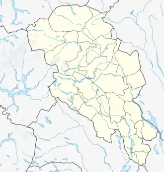(Voir situation sur carte : Oppland)