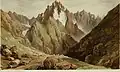 « Vallée de la Bérarde », image extraite de l'ouvrage Norway and its glaciers, visited in 1851 - followed by journals of excursions in the high Alps of Dauphné, Berne and Savoy, 1853.