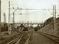 La gare en 1911