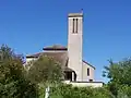 La chapelle Notre-Dame-de-la-Route près de la gare.