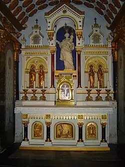 Autel de la chapelle de Bon-Rencontre.