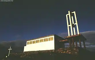 Vue générale de l'église.