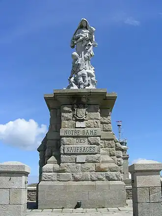 Notre-Dame des Naufragés (1904), Pointe du Raz.