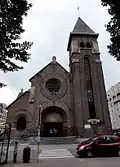 Façade de l'église