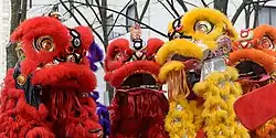 Description de l'image Nouvel an chinois 2015 Paris 13 danse du lion.jpg.