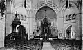La nouvelle église de Maxent : vue intérieure d'ensemble (1903).