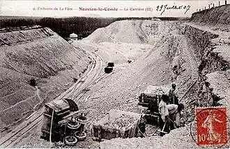 La carrière.