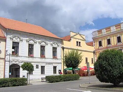 L'hôtel de ville.