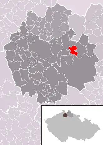 Localisation de Noviny pod Ralskem