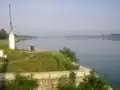 Vue sur le Danube depuis le port