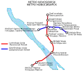 Plan du métro.