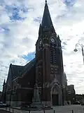 L'église Saint-Amand.