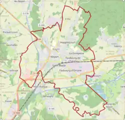 Carte OpenStreetMap