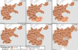 carte de l'Allemagne