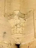 Bas-côté sud, cul-de-lampe au sud-ouest.