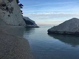 Plage de Numana.