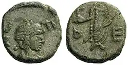 Nummus (monnaie en cuivre) de Léon&nbsp;Ier