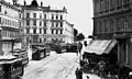 Intersection le long de la Währinger Straße (env. 1905)