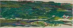 "Water Lilies (Fragment)" - unknown date - CLAUDE MONET