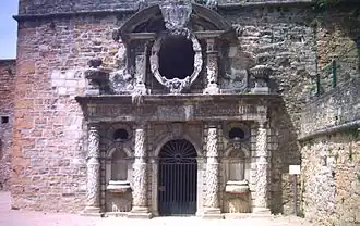Le nymphée du château d'Ombreval.