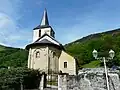 Oôéglise Saint-Jacques(42°&nbsp;47′&nbsp;54″&nbsp;N, 0°&nbsp;30′&nbsp;23″&nbsp;E)