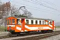 Automotrice BDe 4/4 n°13 en gare de Orbe-Industrie