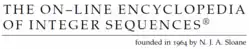 Logo de Encyclopédie en ligne des suites de nombres entiers