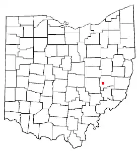 Localisation de Cambridge (Ohio)