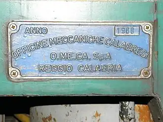 logo de O.ME.CA.