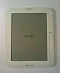 Une liseuse électronique OYO.